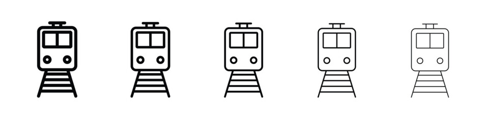 Train icon for graphic designs. Icon vector design