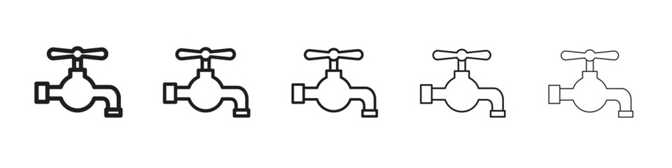 Tap icon for graphic designs. Icon vector design