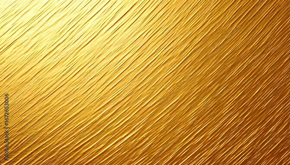 Poster close-up view of a textured, golden surface with diagonal lines.