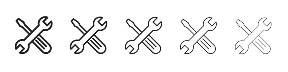 Repair tools icon for graphic designs. Icon vector design