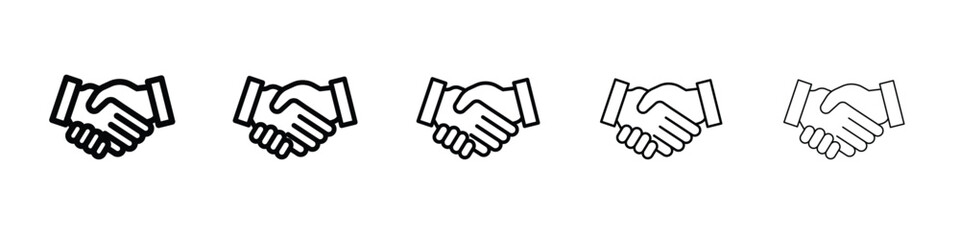 Partnership icon for graphic designs. Icon vector design