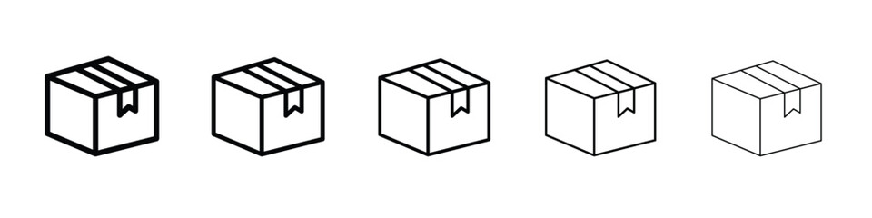 Package icon for graphic designs. Icon vector design