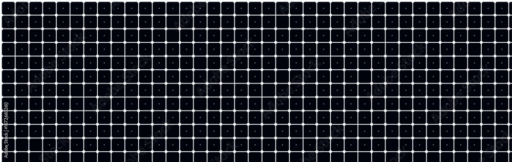 Aufkleber abstract grid pattern with circular elements and geometric symmetry in a modern vector tech design.
