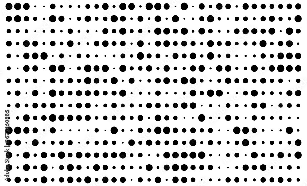Aufkleber vector tech background with modern geometric dot pattern in black and white.