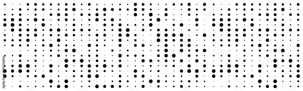 Aufkleber minimalist vector tech background with abstract dot pattern in black and white.