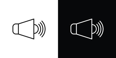 Volume icon Lineal Style Vector Illustration. Vector symbol pictogram