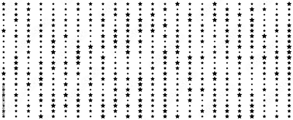 Aufkleber dynamic vector tech background with geometric star patterns in black and white.