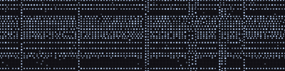 Abstract vector tech background with digital matrix pattern and geometric data visualization.