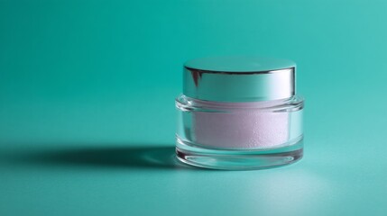 Cosmetic jar lifestyle product photography advertising concept beauty stylish modern composition arrangement background design inspiration skincare elegance minimal