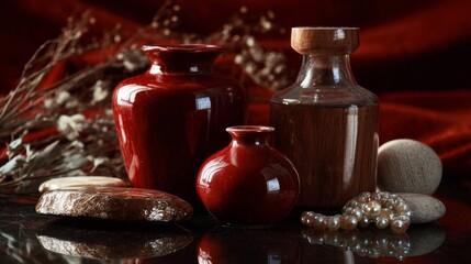 Rustic pottery lifestyle product photography advertising concept handmade stylish modern composition arrangement background design inspiration crafts tradition