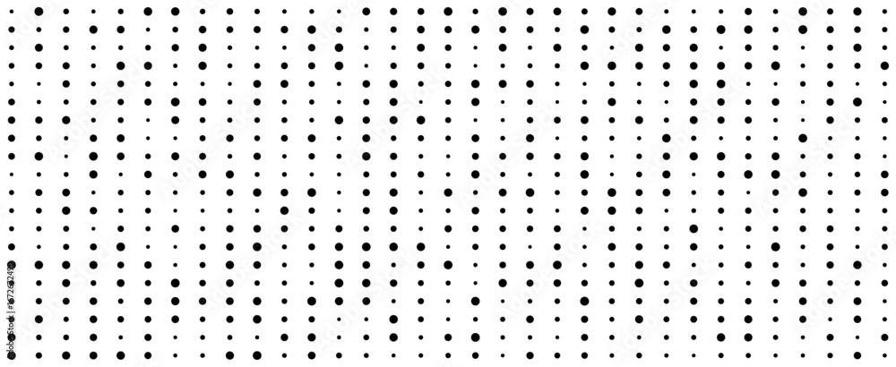 Aufkleber minimalist vector tech background with black dotted pattern.