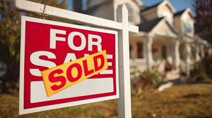 Obraz premium A real estate 