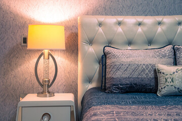 Modern and Warm House Bedroom.