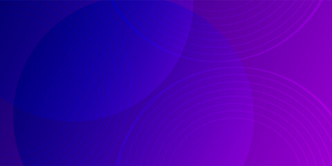Minimal geometric background. Purple elements with fluid gradient. Dynamic shapes composition