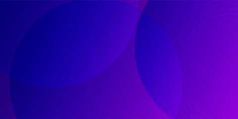 Minimal geometric background. Purple elements with fluid gradient. Dynamic shapes composition