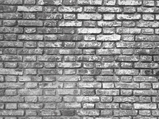 brick wall in gray tones copy space