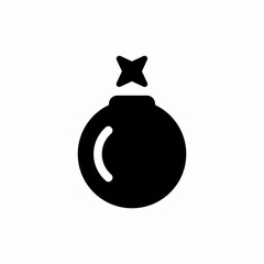 bomb explosure icon sign vector