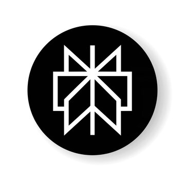 perplexity logo with shadow. perplexity icon with shadow	
