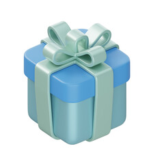 blue gift box