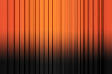 Abstract orange vertical stripes, sunset backdrop, design element