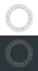 Ball bearing blueprints