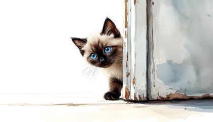 With ample copy space,this adorable image is perfect for greeting cards,pet adoption flyers,veterinary clinic websites,children's book illustrations,or any design needing a cute and endearing subject