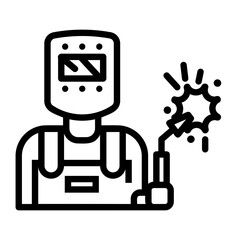 construction Line Icon