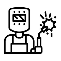 construction Line Icon