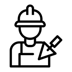construction Line Icon