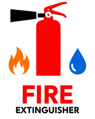 fire extinguisher sign