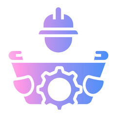 construction Gradient icon