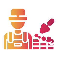 construction Gradient icon