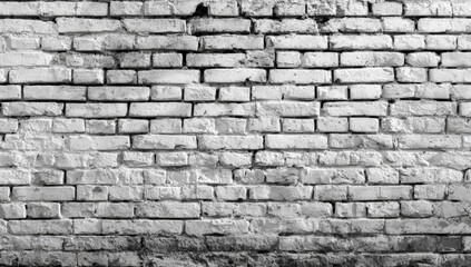 Obraz premium Graywashed brick wall texture