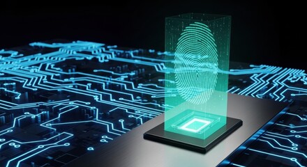 Secure your digital world with advanced biometric fingerprint identity technology