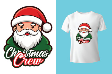 Jingle all the way Christmas Typography T shirt design