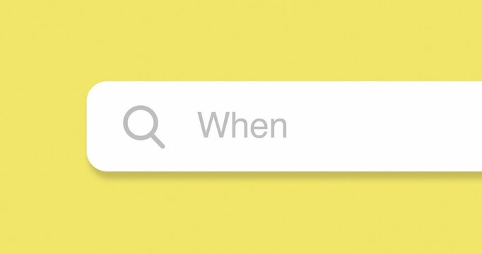 Animation question answer when , what , where , why, who and how