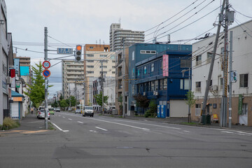 Sapporo Hokkaido Japan cityscape