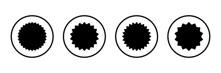 Badge icon logo design. Awards icon vector. Achieve sign and symbols. Stamp