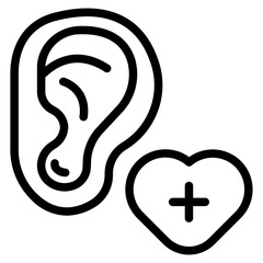 ear line icon 