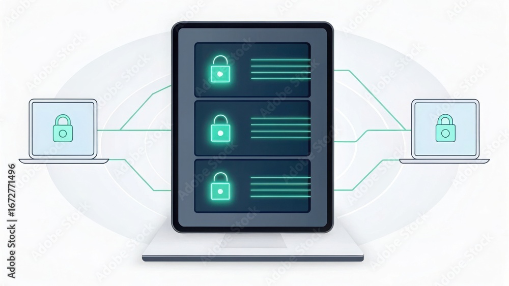 Poster data layers unfolding in secure device standard v2 for systems