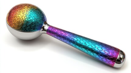 Rainbow ice cream scoop