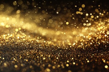 Glittering gold backdrop for luxury or high value visuals