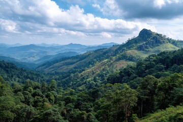 Scenery of Ob karn national park in northern Thailand