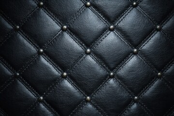 Naklejka premium Textured black leather backgrounds