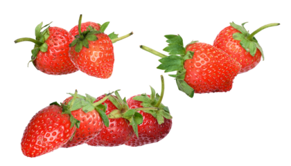 fresh strawberries for snacks and desserts