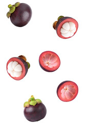 fresh mangosteens for a nutritious and tasty dessert