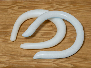 冷凍庫で冷やして首を冷やす熱中症対策グッズのクールネックリング。予備。ストック。