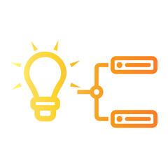 learning Line Gradient Icon