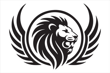 Fototapeta premium Majestic Lion Silhouette Bundle – SVG, PNG, Vector Files