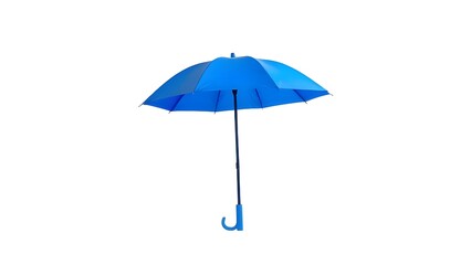 sunjae opened umbrella isolated on white background	